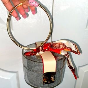Round Clear Acyclic Mini Handbag